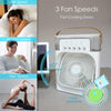 VENTILADOR Y AIRE ACONDICIONADO CON AROMAS Y LUCES LED