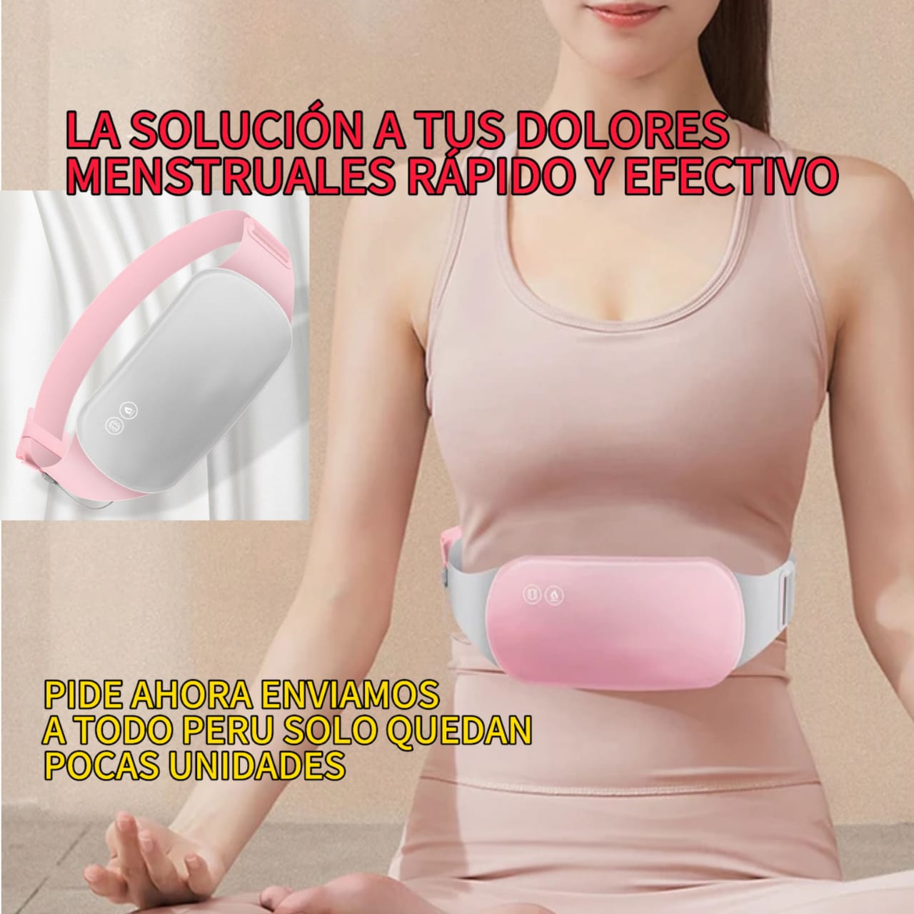 CINTURÓN PARA ALIVIO MENSTRUAL